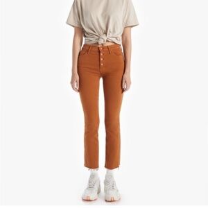 Mother Denim Pixie Insider Ankle Fray Play Date